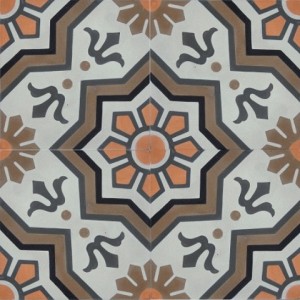 אריחי בטון מצוירים אריחי איילה