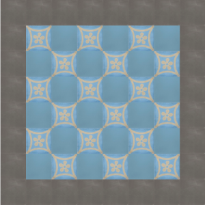 אריחי איילה - אריחי בטון מצוירים